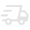 Icon of a delivery truck on a white background