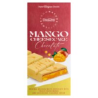 Beemax White Chocolate Cheesecake with Mango Cream Filling (95g Bar)