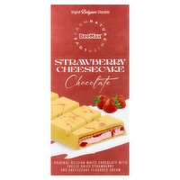 Beemax White Chocolate Cheesecake with Strawberry Cream Filling (95g Bar)