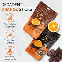 chocolate covered orange sticks