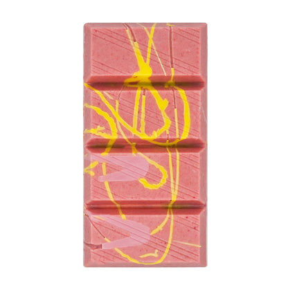 angel hair dubai chocolate bar with yellow drizzle