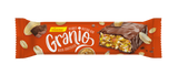 Granio peanut butter bar packaging with chocolate coating on a white background
