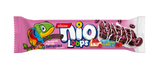 Nio Loops chocolate bar packaging with colorful design on a white background