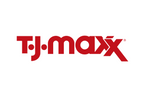 T.J. Maxx logo in red on a green background