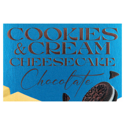 BeeMax cookies and cream cheesecake filled Belgian white chocolate bar 7.05oz — image 5