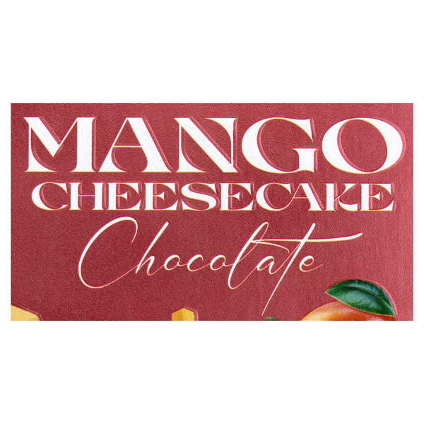 BeeMax mango cheesecake filled Belgian white chocolate bar 7.05oz tropical — image 5