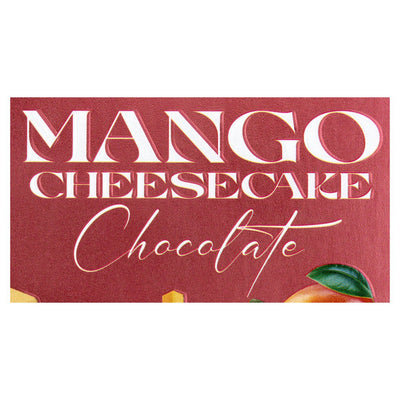 BeeMax mango cheesecake filled Belgian white chocolate bar 7.05oz tropical — image 5