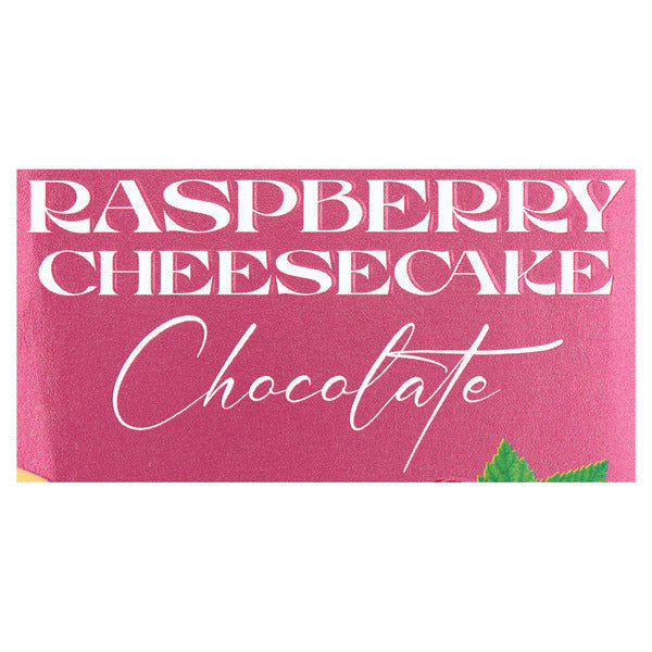 BeeMax raspberry cheesecake filled Belgian white chocolate bar 7.05oz — image 5