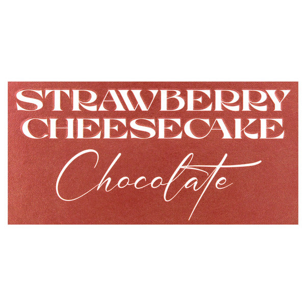 BeeMax strawberry cheesecake filled Belgian white chocolate bar 7.05oz — image 5