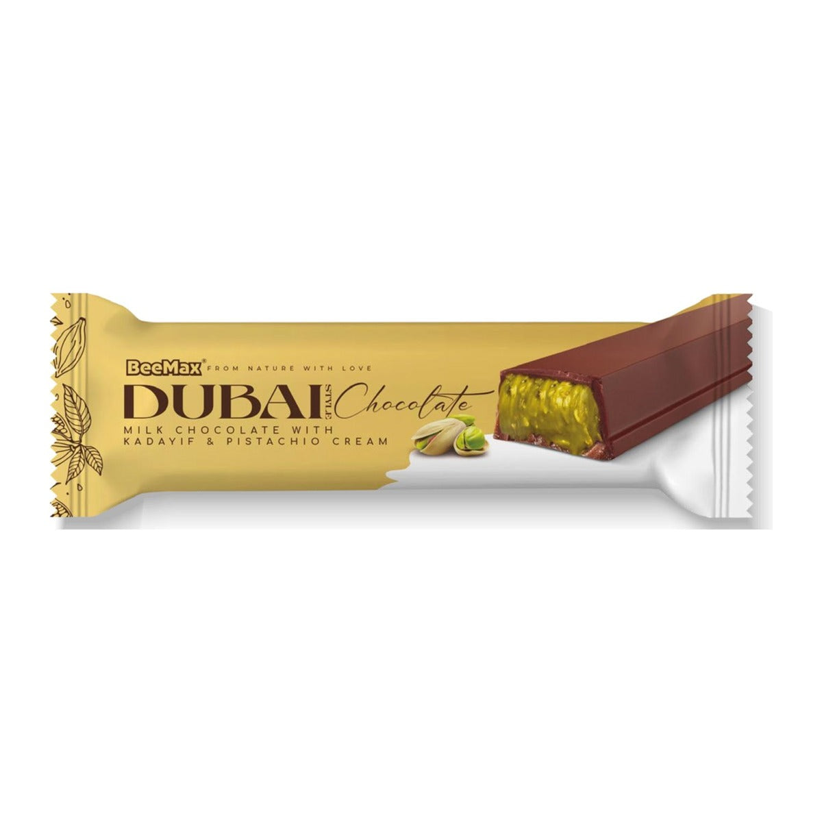 Beemax Dubai Style Chocolate Mini Bar 1.24oz (35g) - image 2