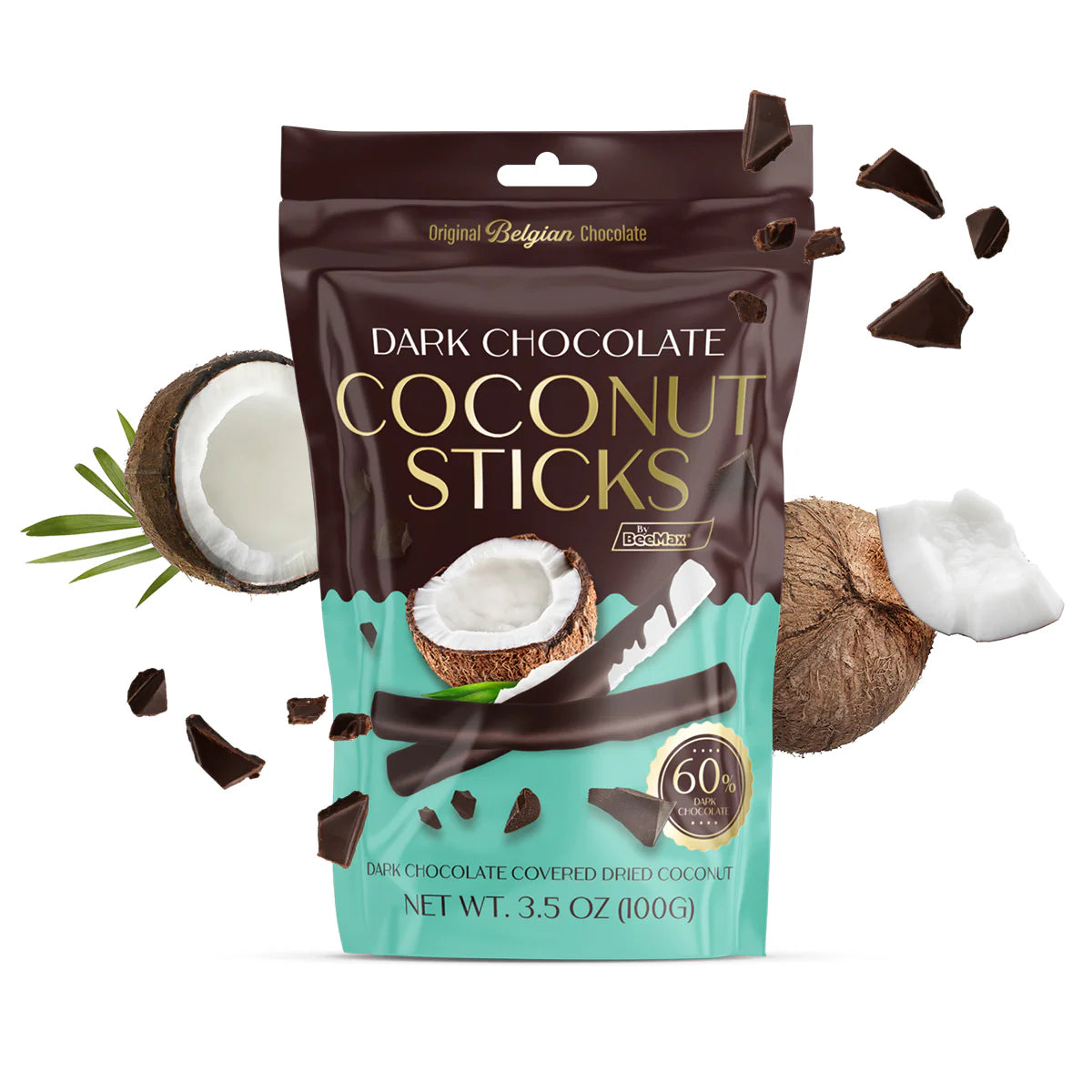 Chocolate Covered Coconut Sticks – Gourmet Snack