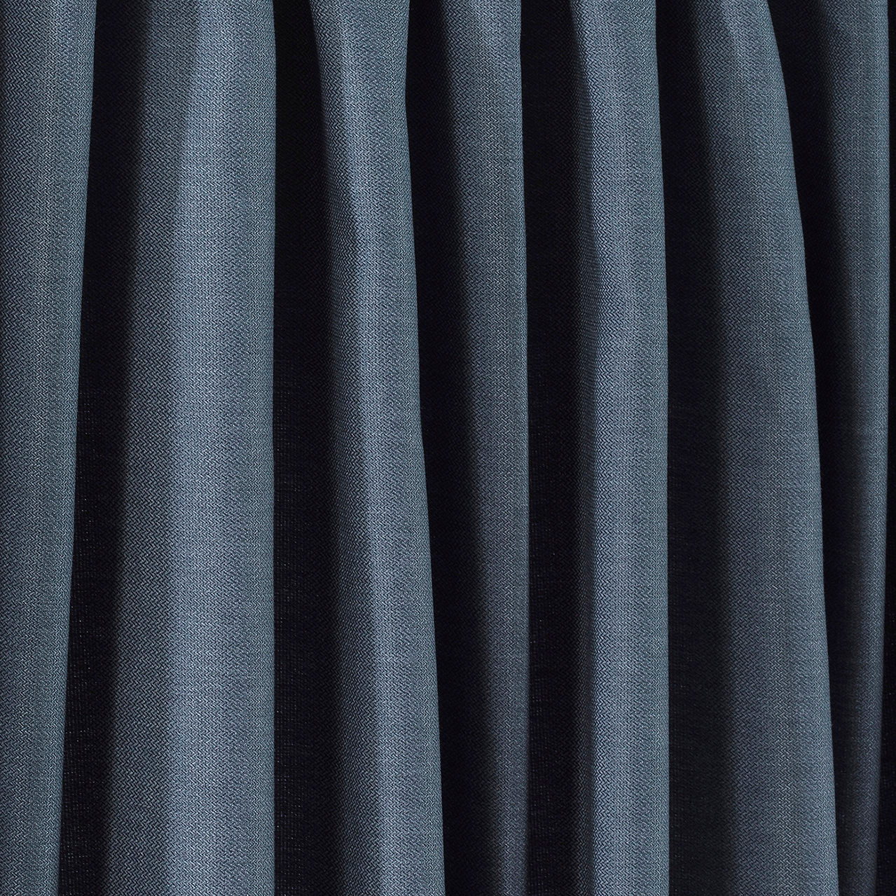 100% Blackout Linen Curtain Optional,Set of 2 Decorative Faux Linen Curtain Blue Color,Extra Long and Extra Wide ,Custom Made Curtain