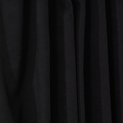 Set of 2 Decorative Faux Velvet Curtain,Black Curtain,Extra Long and Extra Wide Curtains,Custom Made,50 Different Colors