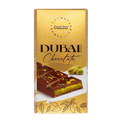 Included in the bundle: BeeMax Dubai Style Chocolate Bar, Large 7.05 oz (200 g)