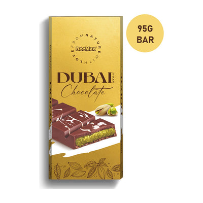 Included in the bundle: BeeMax Dubai Style Chocolate Bar, 3.36 oz (95 g)