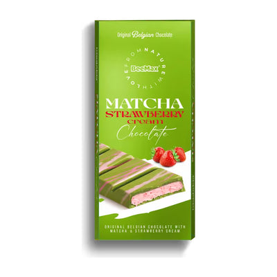 Included in the bundle: BeeMax Matcha & Freeze-Dried Strawberry Cream Bar, White Chocolate, 3.36 oz (95 g)