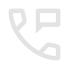 White phone icon on a light gray background